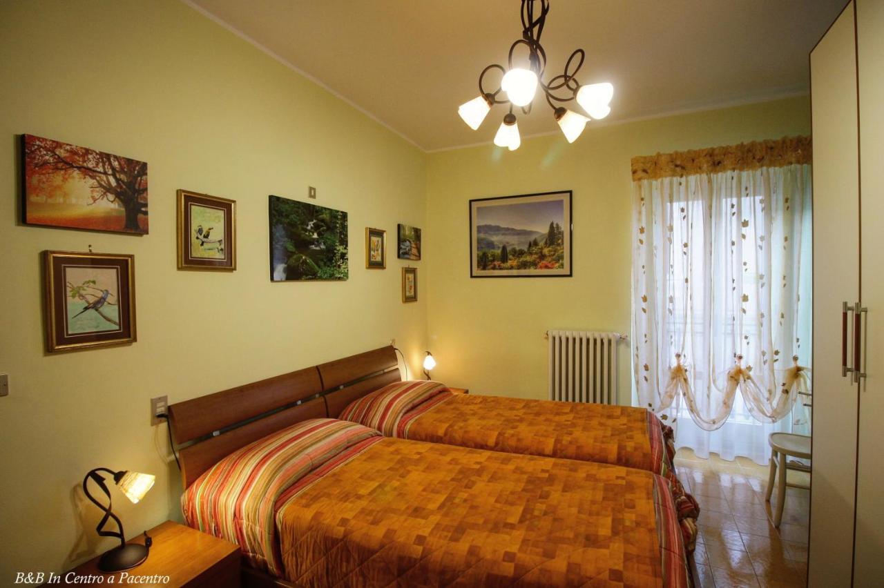 B&B In Centro A Pacentro Eksteriør billede
