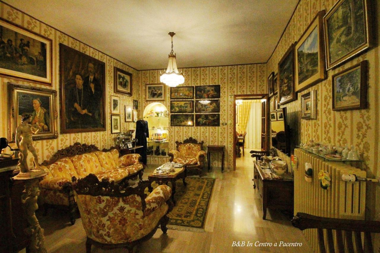 B&B In Centro A Pacentro Eksteriør billede