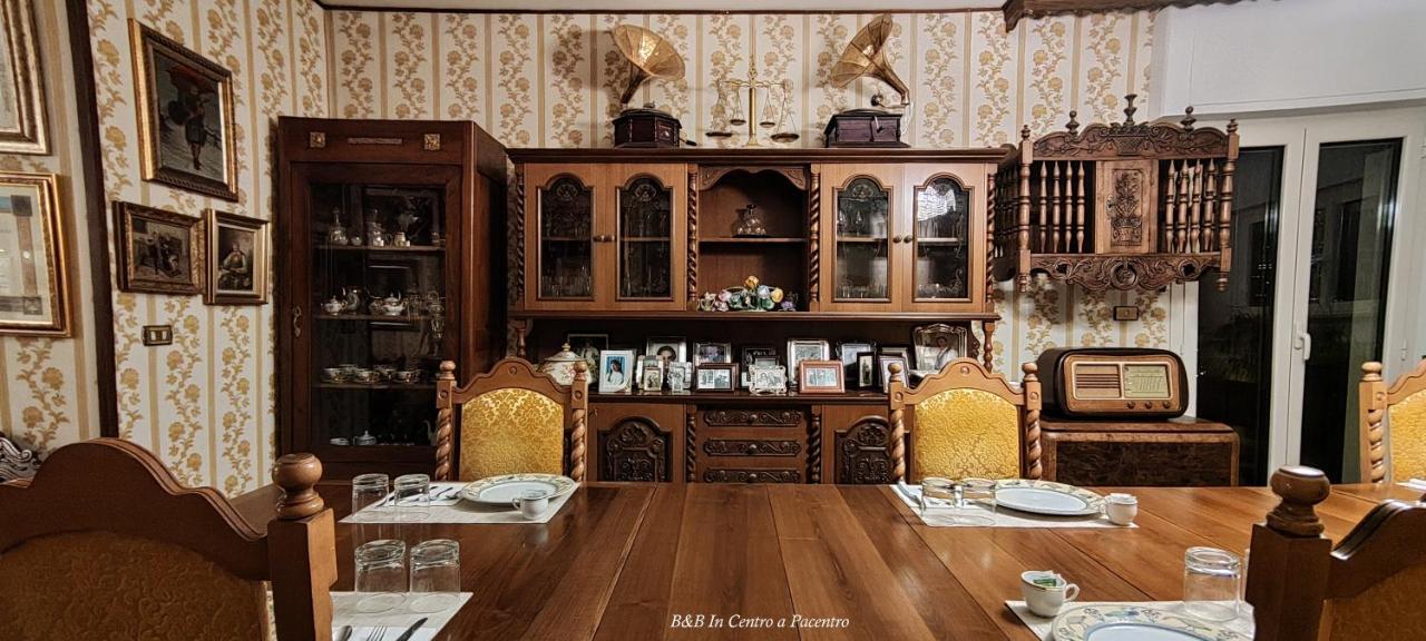 B&B In Centro A Pacentro Eksteriør billede